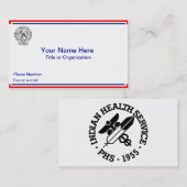 Visitekaartjes in ruste (Voorkant / Achterkant)