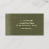 visitekaartjes in  stijl (Achterkant)