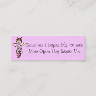 Visitekaartjes inspuiten