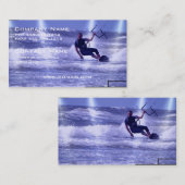 Visitekaartjes Kiteboarding Design (Voorkant / Achterkant)