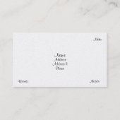 VISITEKAARTJES - KUNSTSTS EDITION - "SHORELINE" (Achterkant)