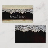 visitekaartjes Lace  Feminine (Voorkant / Achterkant)