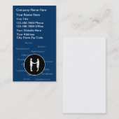 Visitekaartjes loopbaanraad (Voorkant / Achterkant)