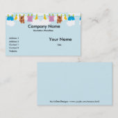 Visitekaartjes met gesloten deuren (Voorkant / Achterkant)