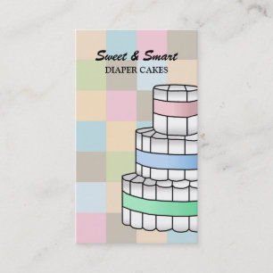 Visitekaartjes met luierCake