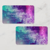 Visitekaartjes met melkwegstelsel (Voorkant / Achterkant)