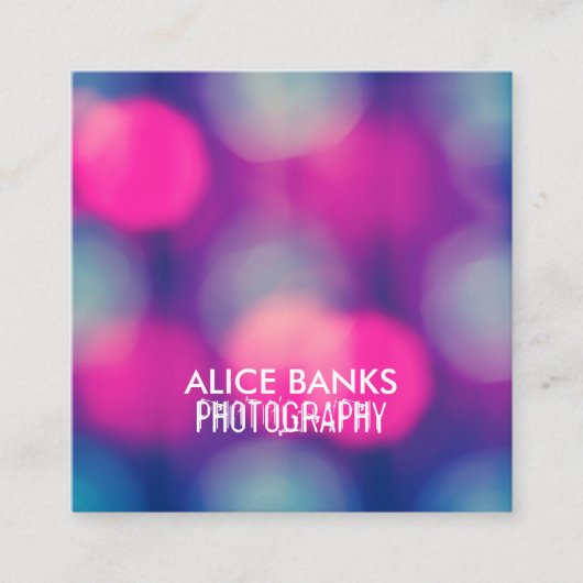 Visitekaartjes met mondlicht (Voorkant)