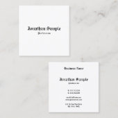 Visitekaartjes nostalgische klassieke Engelse lett (Voorkant / Achterkant)