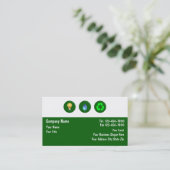 Visitekaartjes op Aarde (Staand voorkant)