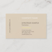 Visitekaartjes Oude Sjabloon (Achterkant)