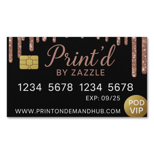 Visitekaartjes Persoonlijkheid Magnetisch Visitekaartje (Voorkant)