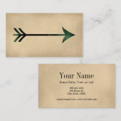 Visitekaartjes Pijl (Voorkant / Achterkant)