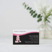 Visitekaartjes reinigen (Staand voorkant)