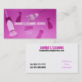 Visitekaartjes reinigen (Voorkant / Achterkant)