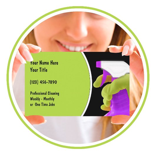 Visitekaartjes reinigen