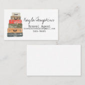 Visitekaartjes reisagent (Voorkant / Achterkant)