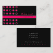 visitekaartjes - Retro-Stippen (Voorkant / Achterkant)