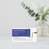 Visitekaartjes schilderen (Staand voorkant)