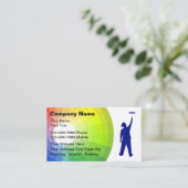 Visitekaartjes schilderen (Staand voorkant)