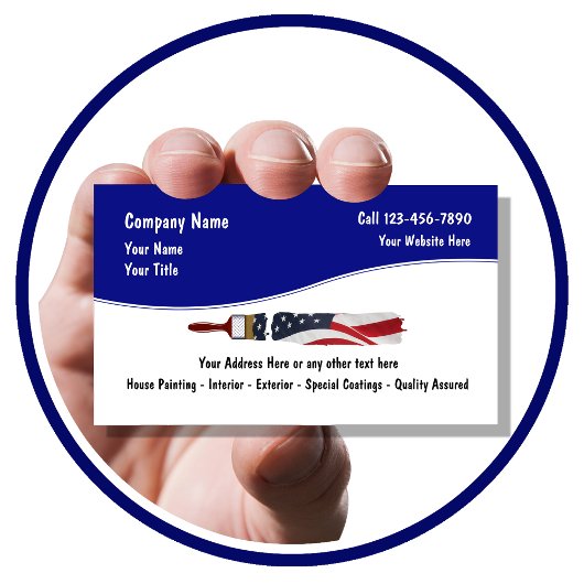 Visitekaartjes schilderen