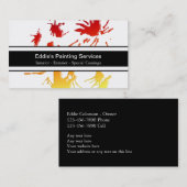 Visitekaartjes schilderen (Voorkant / Achterkant)