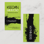 Visitekaartjes schilderen (Voorkant / Achterkant)