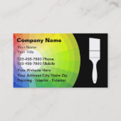 Visitekaartjes schilderen (Voorkant)