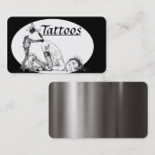 Visitekaartjes tattoo Sjabloon (Voorkant / Achterkant)