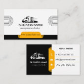 visitekaartjes transportmakelaar (Voorkant / Achterkant)