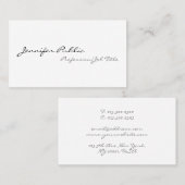 Visitekaartjes Trendy Moderne Sjabloon Professiona (Voorkant / Achterkant)