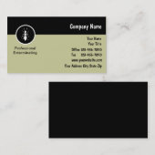 Visitekaartjes uitwissen (Voorkant / Achterkant)