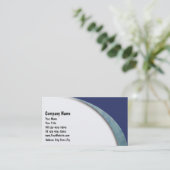 Visitekaartjes van accountants vast (Staand voorkant)