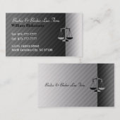 Visitekaartjes van advocaten (Voorkant / Achterkant)