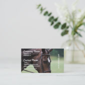 Visitekaartjes van Arabische paarden (Staand voorkant)