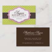 Visitekaartjes van bakkerijen (Voorkant / Achterkant)