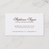 Visitekaartjes van bakkerijen (Achterkant)