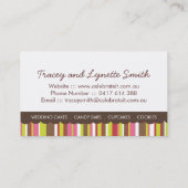 Visitekaartjes van bakkerijen (Achterkant)