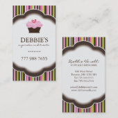 Visitekaartjes van bakkerijen (Voorkant / Achterkant)