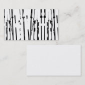 Visitekaartjes van Barbell Forrest (Voorkant / Achterkant)