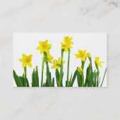 visitekaartjes van bloemen (Achterkant)