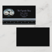 Visitekaartjes van botervlieskoeken (Voorkant / Achterkant)