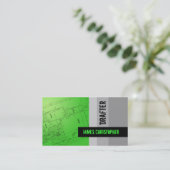 Visitekaartjes van bouwcontractanten (Staand voorkant)