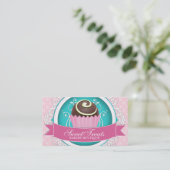 Visitekaartjes van chic- en legantbakkerij (Staand voorkant)