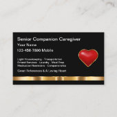 Visitekaartjes van Classy Caregiver (Voorkant)