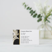 Visitekaartjes van Classy Floral (Staand voorkant)