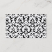 Visitekaartjes van Damask Wedding Planner (Achterkant)
