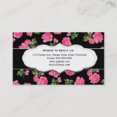 Visitekaartjes van de bloementeelt (Achterkant)