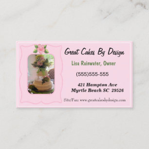 Visitekaartjes van de Cake Baker