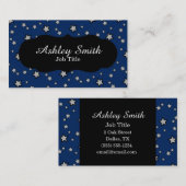 Visitekaartjes van de Night Sky Star (Voorkant / Achterkant)