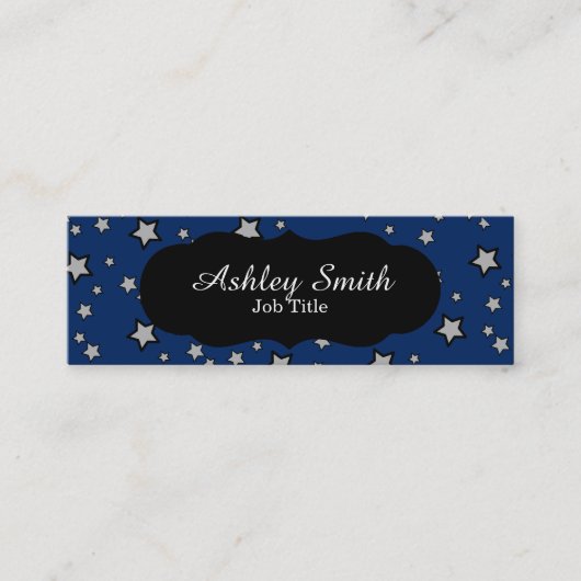Visitekaartjes van de Night Sky Star (Voorkant)